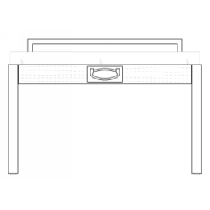 Luggage Bench Bancada de bagagem