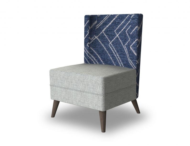 Cadeira de lounge sem armas