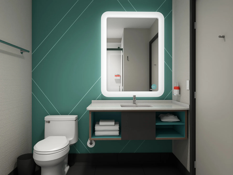 Arm&aacute;rios de banheiro.