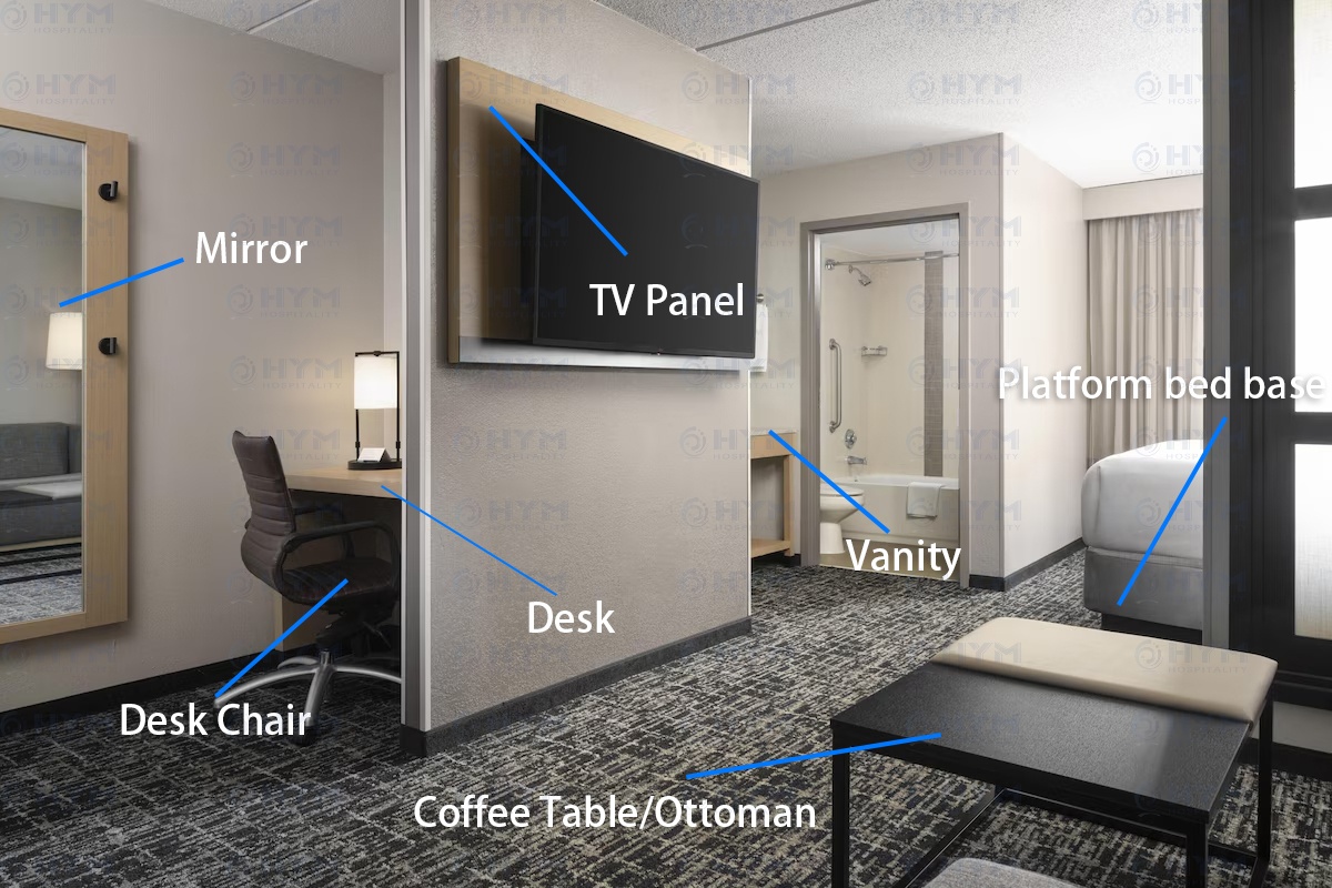 FF&E e OS&E em hospitalidade explicados: o que os diferencia