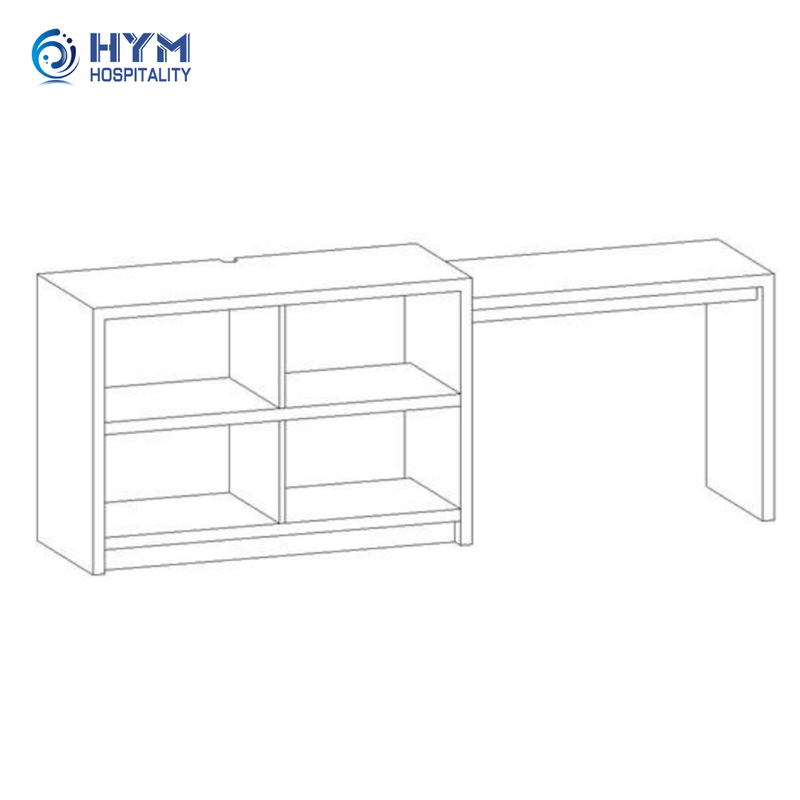 CG-211 TV Stand e Desk Hotel Guestroom Candlewood Suites