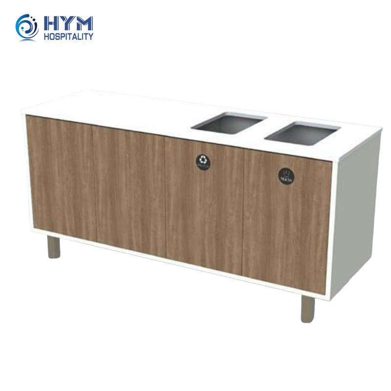 EXP2-211 Console de lixo - (2) aberturas Holiday Inn Express