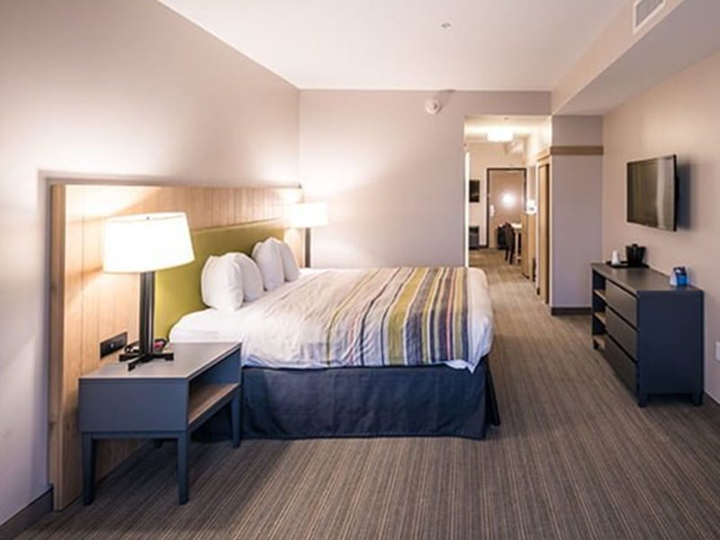 Country Inn u0026amp; Suites Móveis de Madeira para Quartos de Hotel