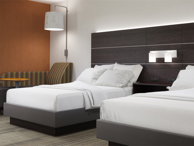 Móveis para hotéis Holiday Inn Express Formula Blue Design